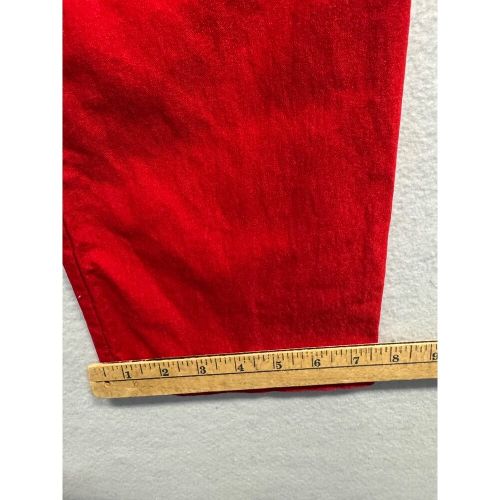 Papaya Womens Red Flared Pants Small - Picture 9 of 10